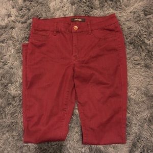 Refuge Maroon Jeans